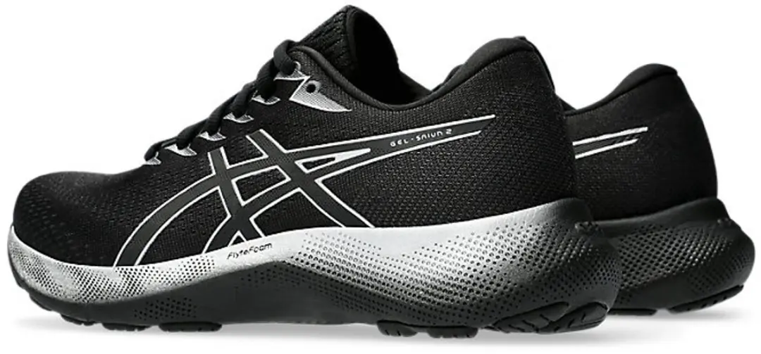 ASICS Gel-Saiun 2 Dames Sportschoen 37.5 - Zwart/Zilver