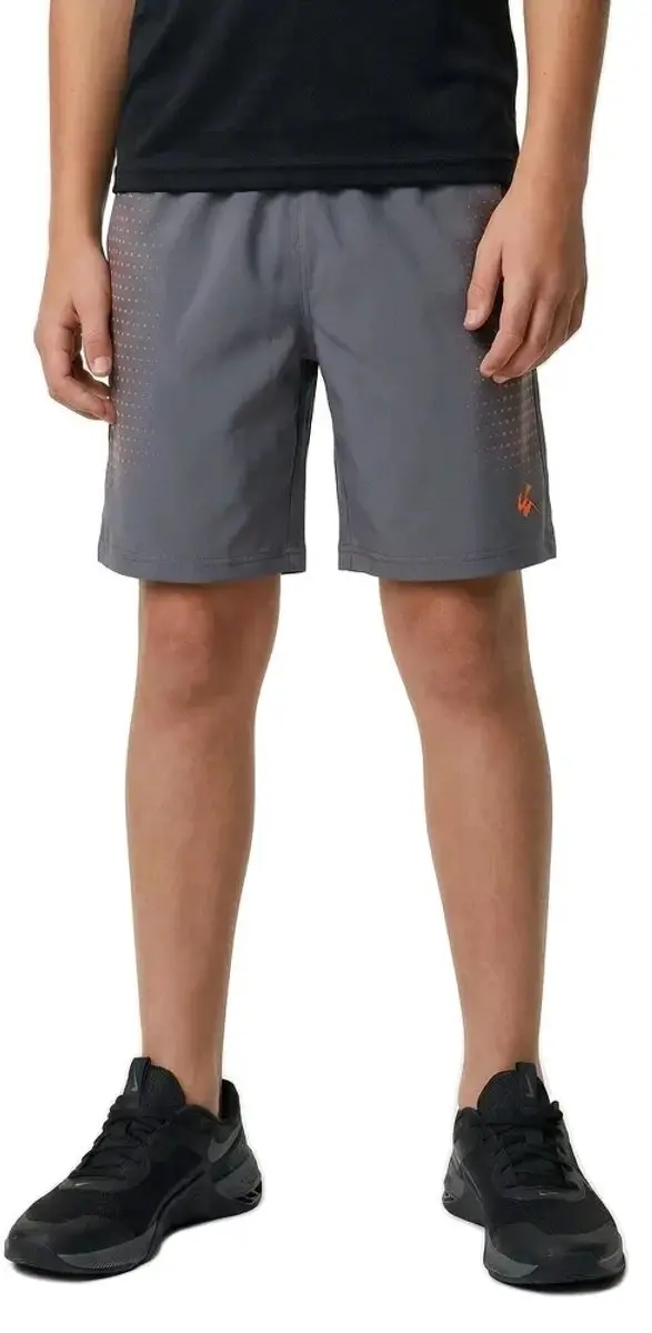 Under Armour Tech Play Korte Broek 128 - Grijs/Orange