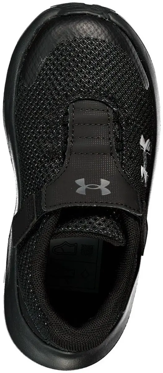 Under Armour Binf Surge 4 Kinder Loopschenen 27 - Zwart