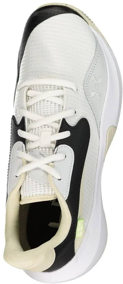 Under Armour Lockdown 7 Low Basketbalschoenen 43 - Beige/Wit