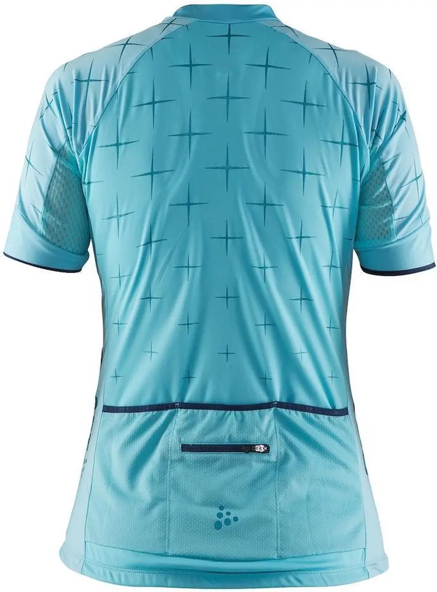 Craft Belle Glow Lady Jersey SS - M - Blauw