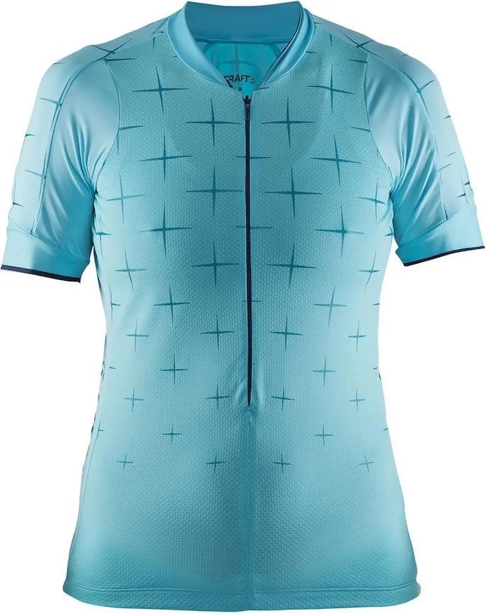 Craft Belle Glow Lady Jersey SS - M - Blauw