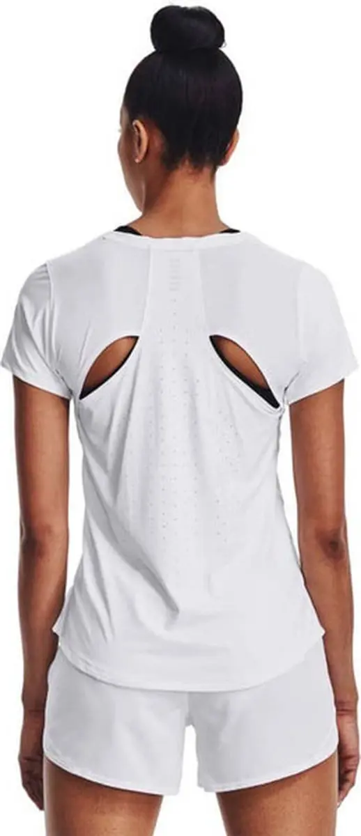 Under Armour IsoChill Laser Shirt Dames - Wit S