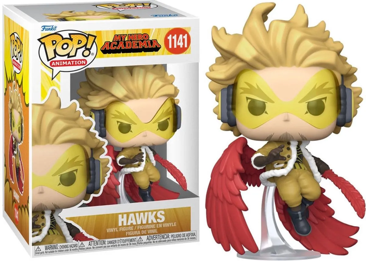 Funko POP! My Hero Academia Hawks Verzamelfiguur DRM220414 - 9cm - Multicolor