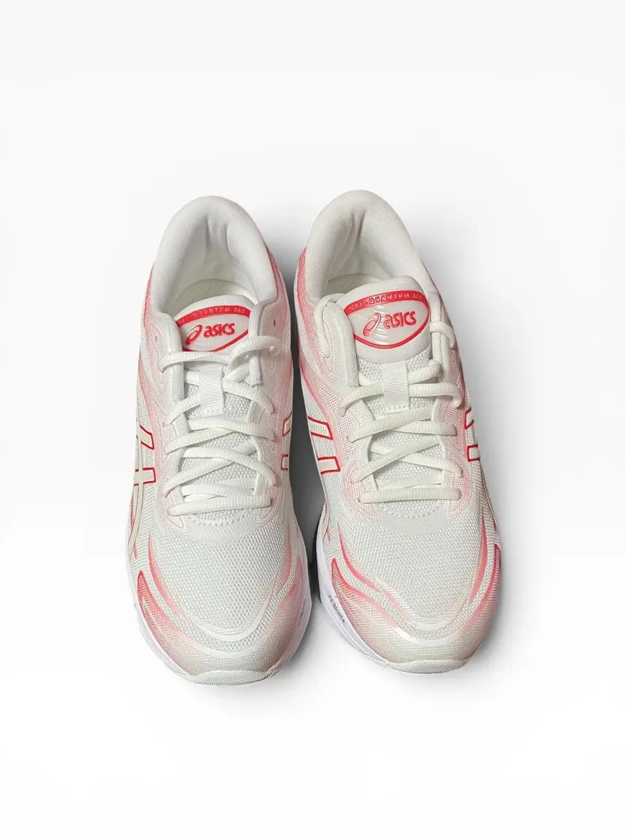 ASICS Gel-Quantum 360 VIII Sportschoenen - 42 - Wit/Rood/Grijs