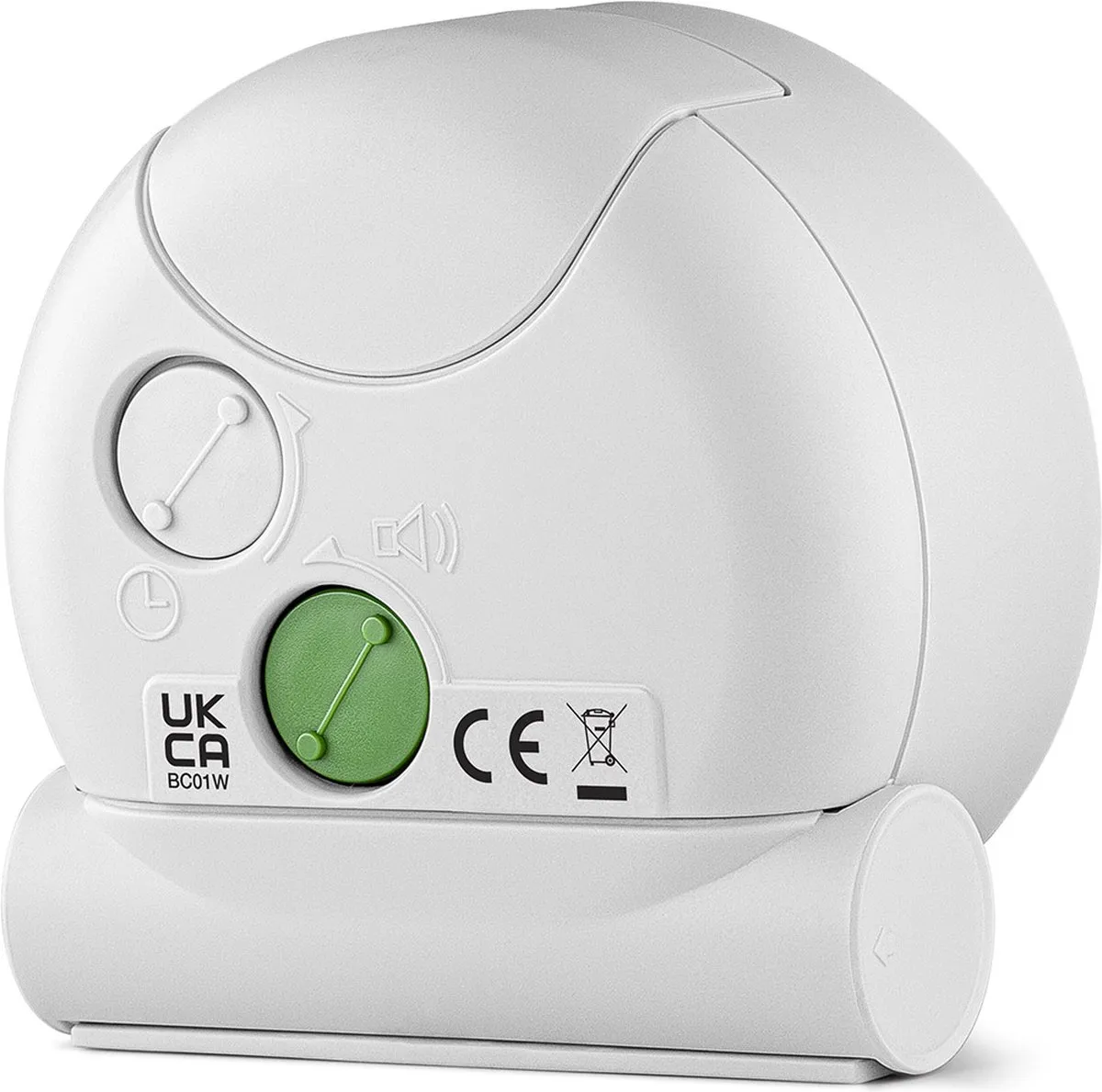 Braun BC01W Wekker - Analoog - Wit