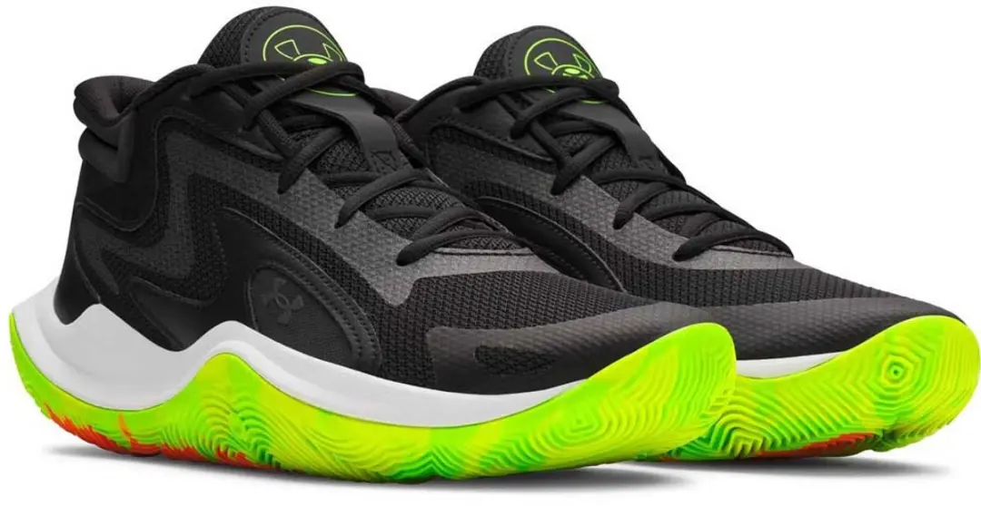 Under Armour Jet 25 Basketbalschoenen - EU 45 - Zwart