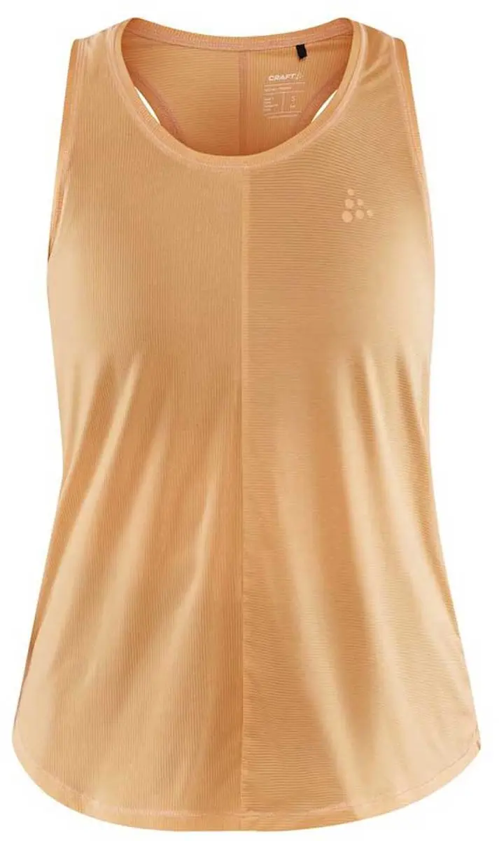 Craft Core Essence Mouwloos T-shirt - Geel XS