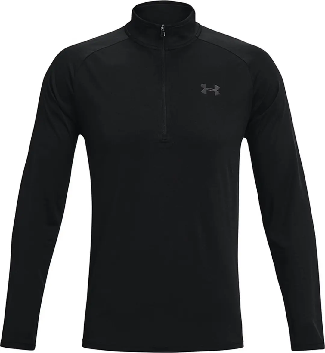 Under Armour Tech 2.0 1/2 Zip Fitness Trui Heren XS - Charcoal