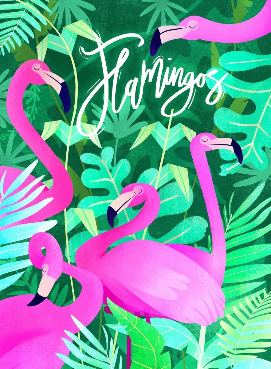 Clementoni Fantastic Animals Flamingos Puzzel 500 Stuks