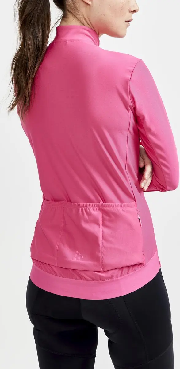 Craft Core Bike Essence LS Jersey Dames - Maat M - Roze
