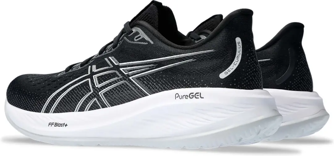 ASICS Gel-Cumulus 26 Sportschoenen - Maat 46 - Zwart/Grijs/Wit - afbeelding 6 van 6