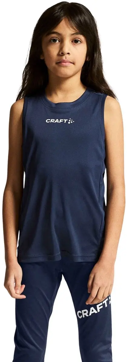 Craft Rush 2.0 Singlet Junior - Maat 134 - Navy