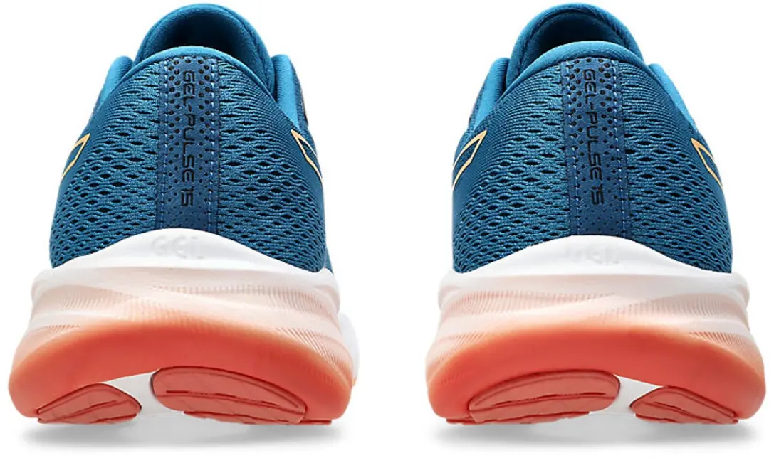 ASICS Gel-Pulse 15 Hardloopschoen 48 - Blauw/Oranje