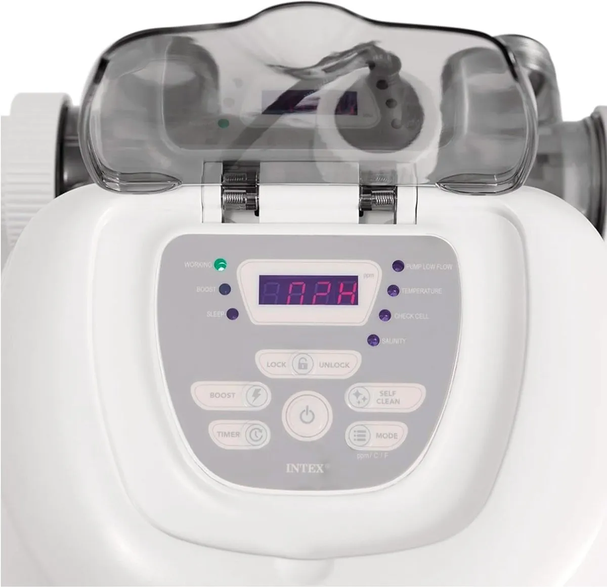 Intex QS700 PLUS Zoutwatersysteem 220V - Zwart - afbeelding 3 van 6