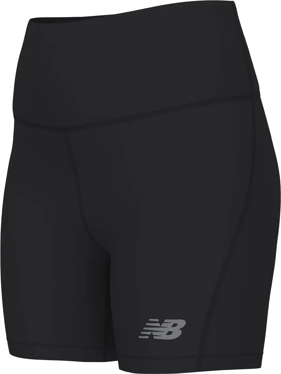 New Balance Sport Fitted Short 5" Dames Sportbroek - Zwart
