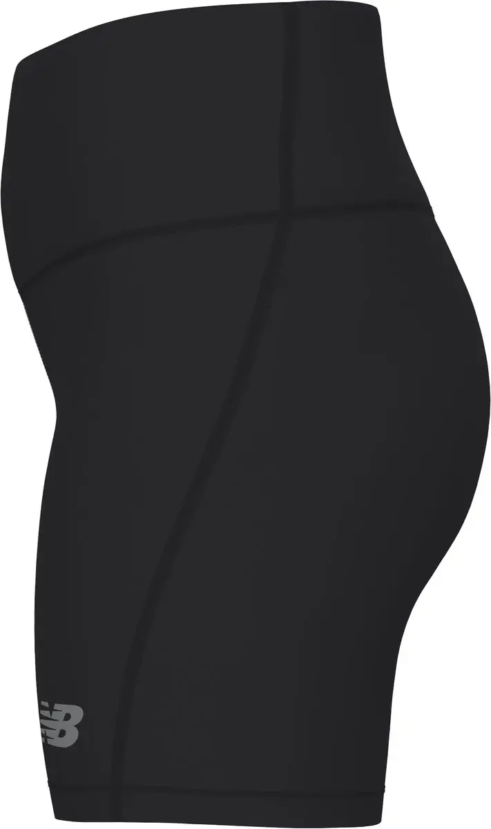 New Balance Sport Fitted Short 5" Dames Sportbroek - Zwart
