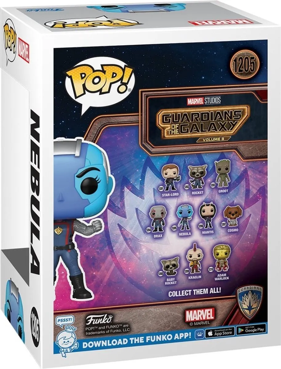 Funko Marvel POP! Guardians of the Galaxy Nebula - 9cm Multicolor