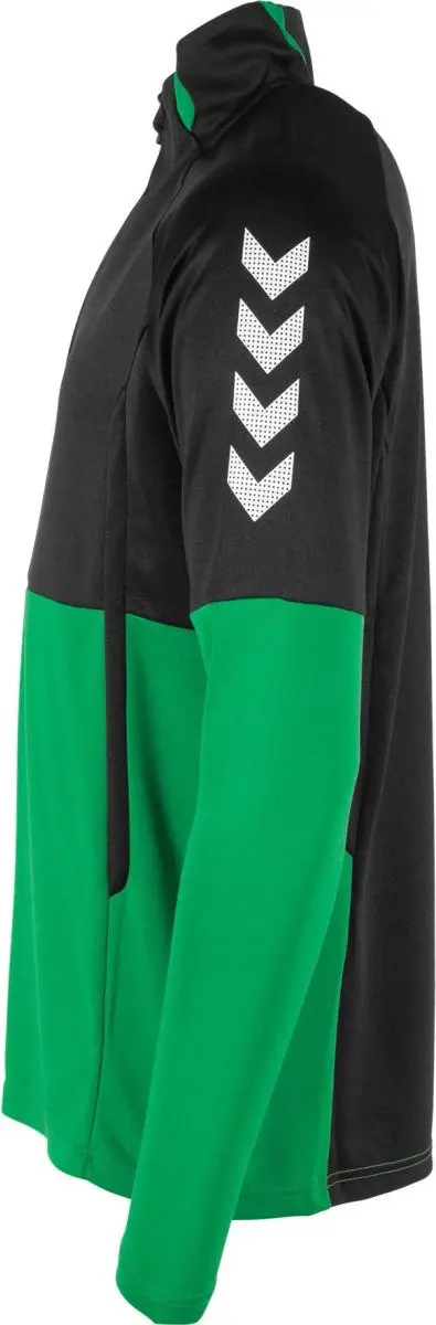 Hummel Authentic 1/4 Zip Sporttrui XXL - Groen - afbeelding 6 van 6