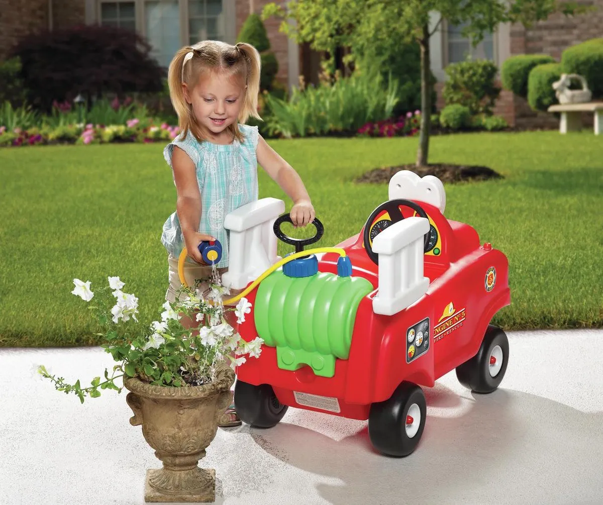 Little Tikes Cozy Coupe Brandweerwagen - Rood