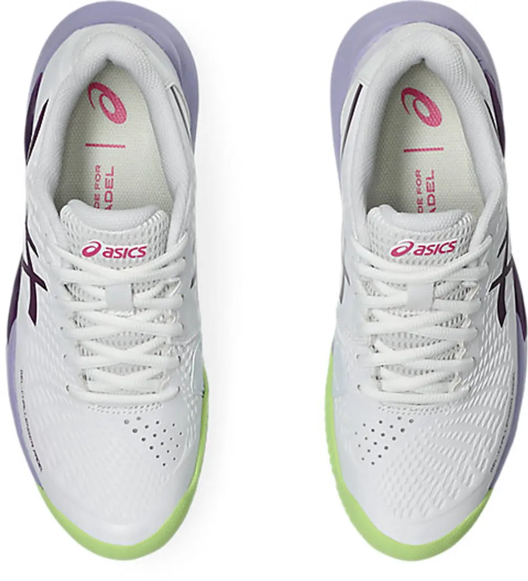 ASICS GEL-Challenger 14 Padel - 43.5 - Wit/Paars/Groen