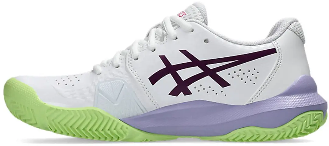 ASICS GEL-Challenger 14 Padel - 43.5 - Wit/Paars/Groen