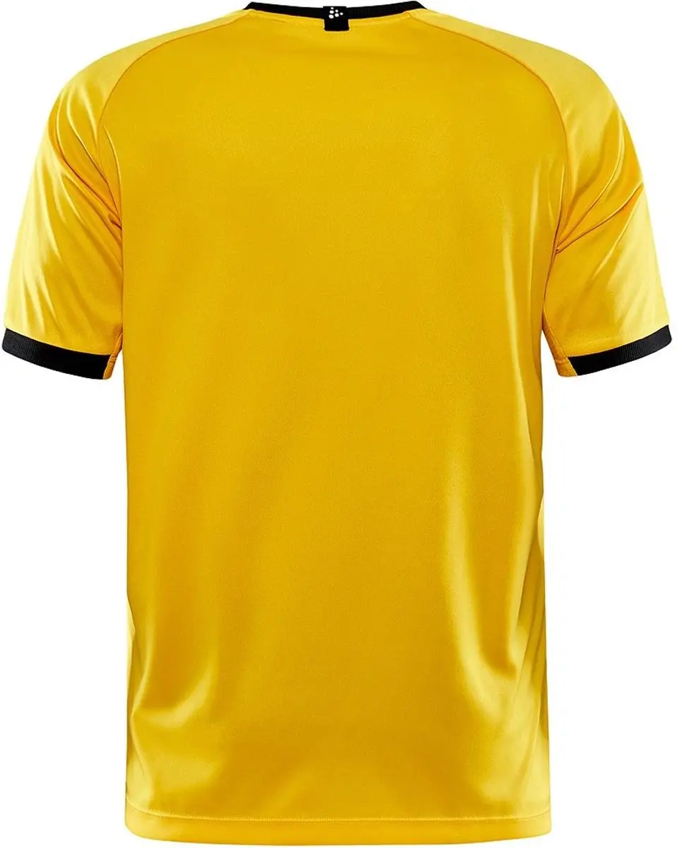 Craft Progress 2.0 Shirt Heren - Geel/Zwart XL