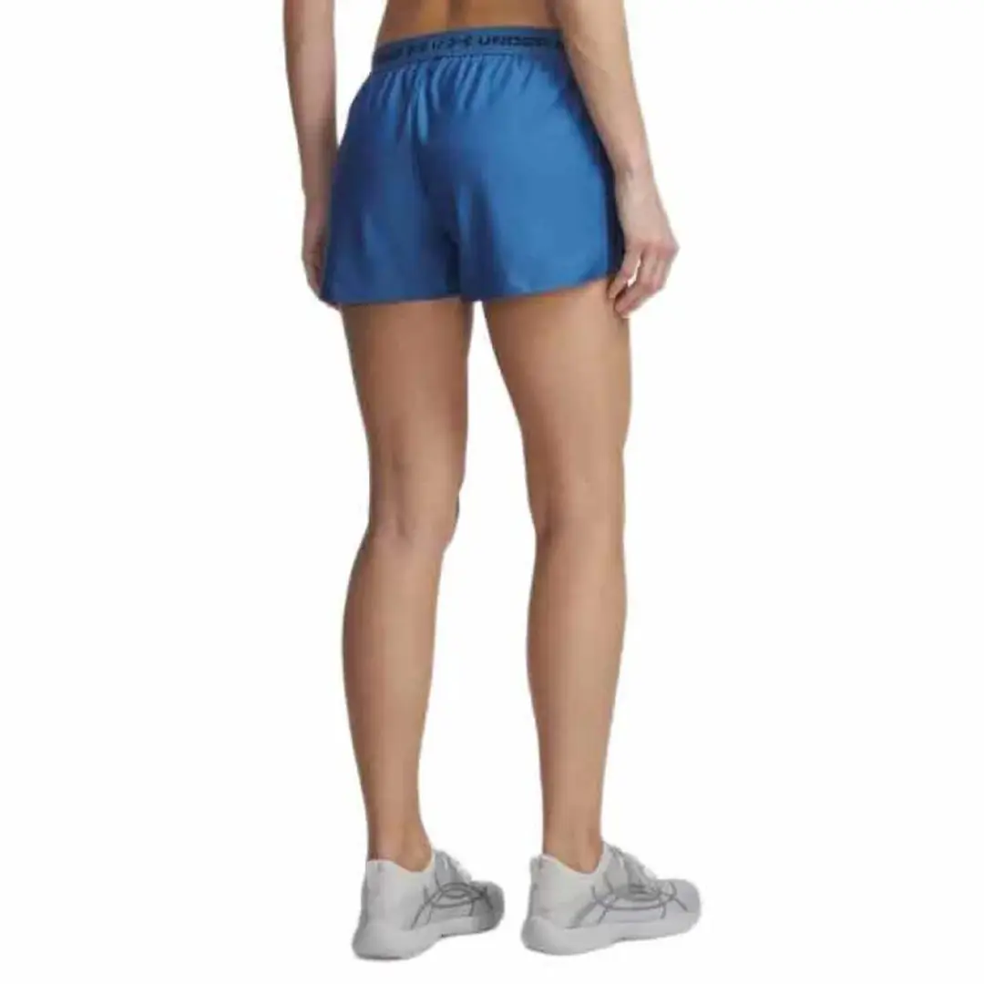 Under Armour Tech Play Up Korte Broek XS - Blauw