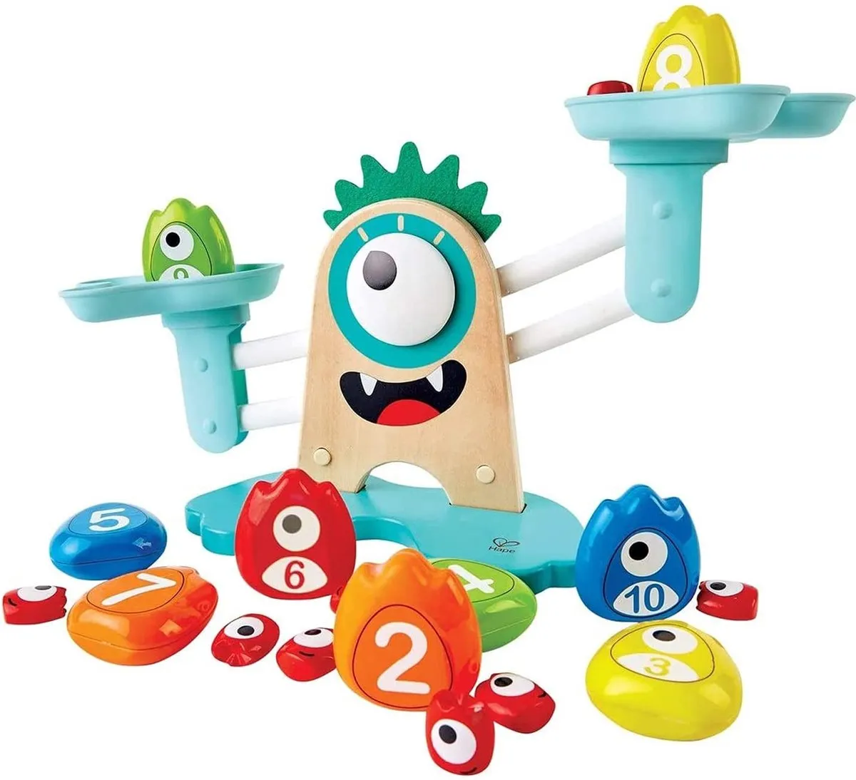 Hape Monster Rekenweegschaal E0511 - Veelkleurig