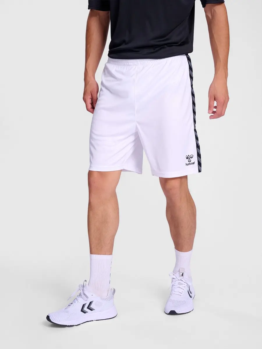 Hummel Authentic Short Heren - Wit/Zwart M