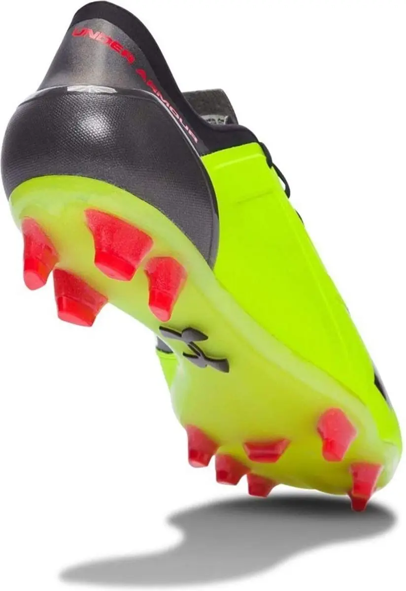Under Armour SpotLight Pro 2.0 Voetbalschoenen 46 - Geel/Rood - FG