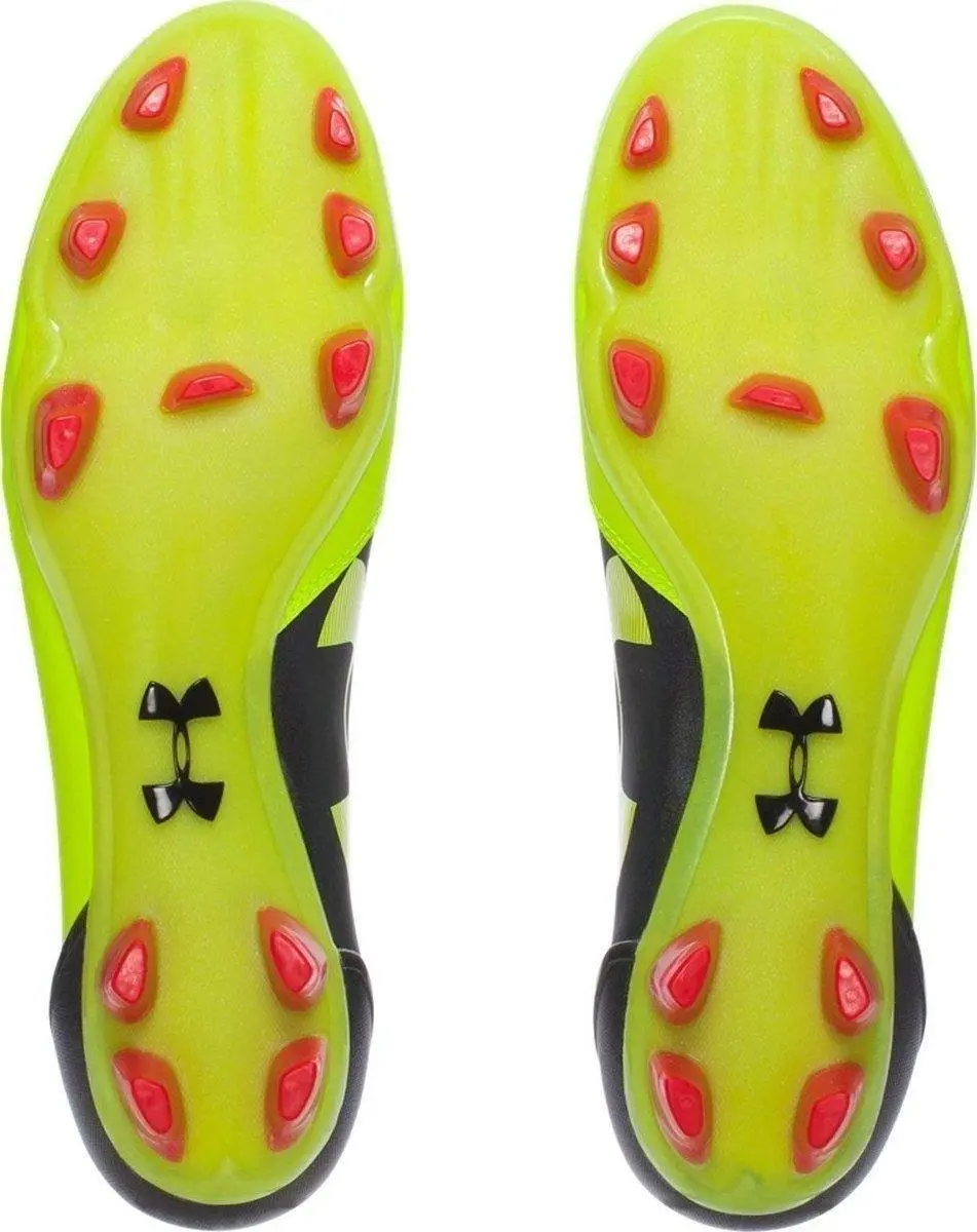 Under Armour SpotLight Pro 2.0 Voetbalschoenen 46 - Geel/Rood - FG