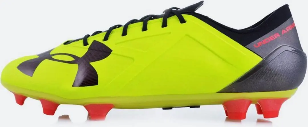 Under Armour SpotLight Pro 2.0 Voetbalschoenen 46 - Geel/Rood - FG