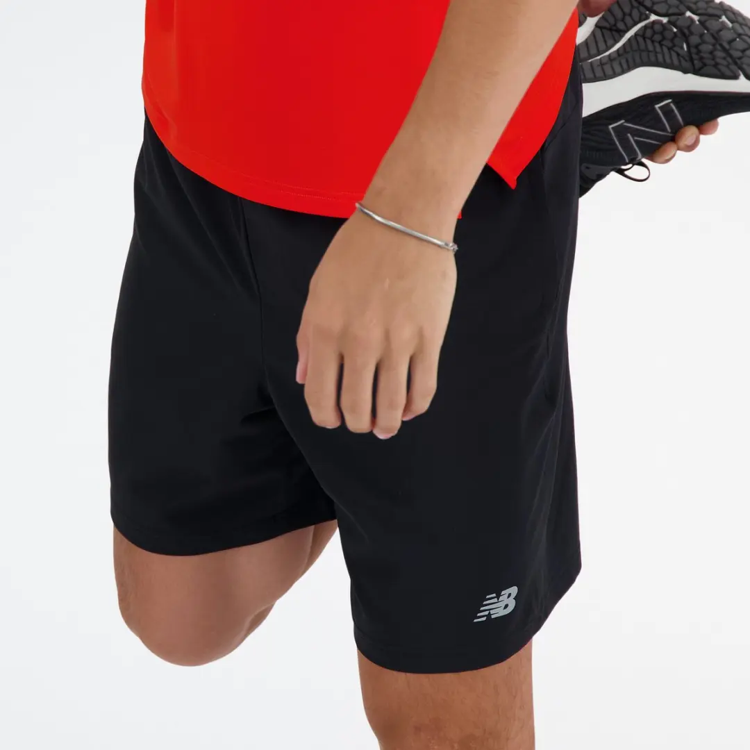 New Balance Sport Essential Short 7" Heren Sportbroek - Zwart