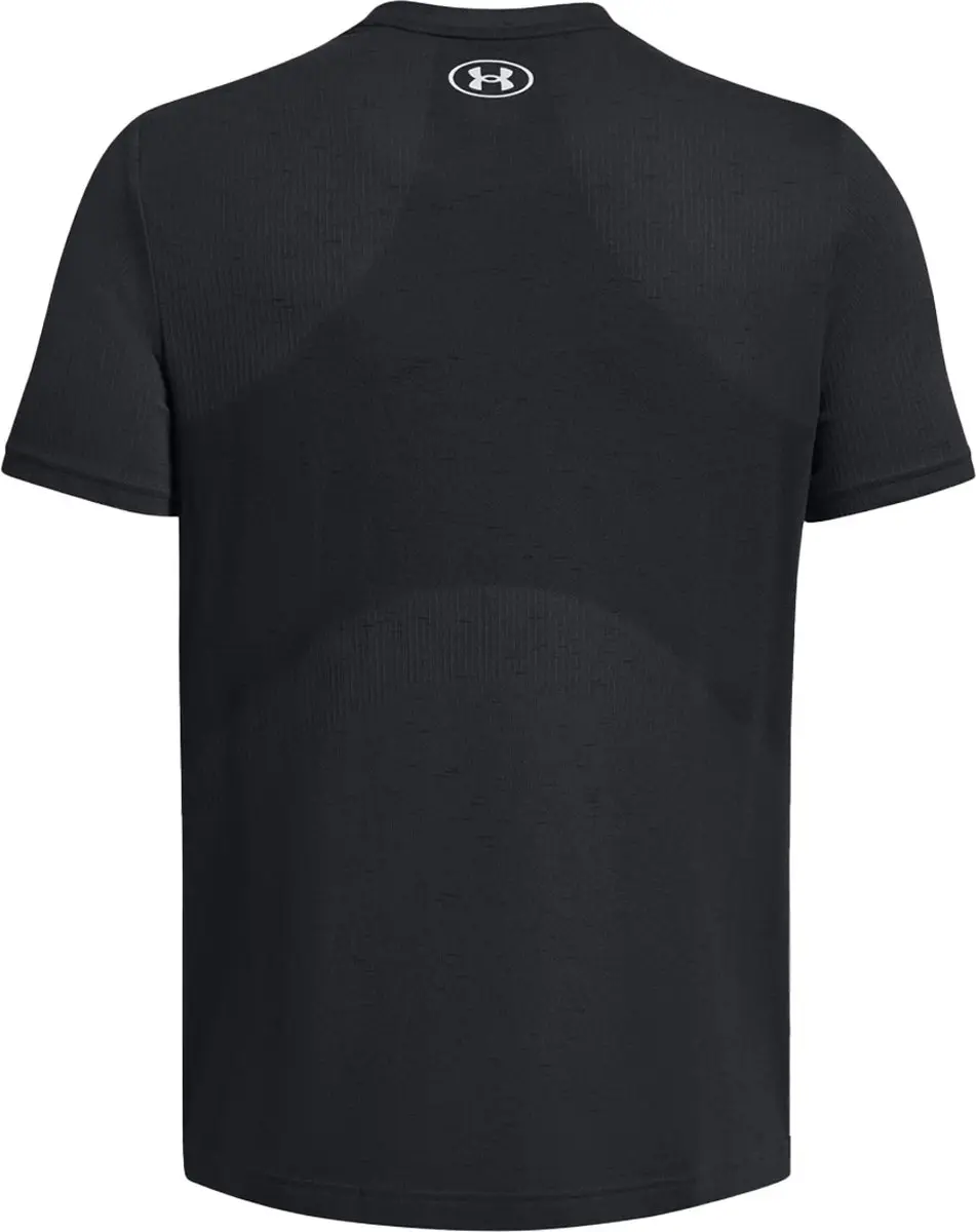 Under Armour UA Vanish Seamless Korte Mouw Heren T-shirt - XXL - Zwart
