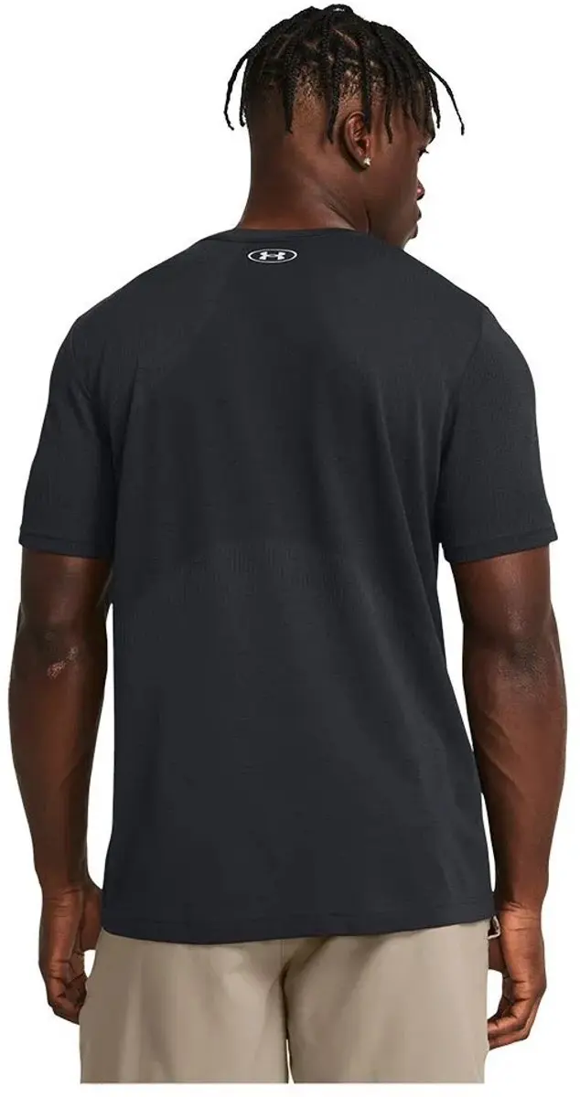 Under Armour UA Vanish Seamless Korte Mouw Heren T-shirt - XXL - Zwart