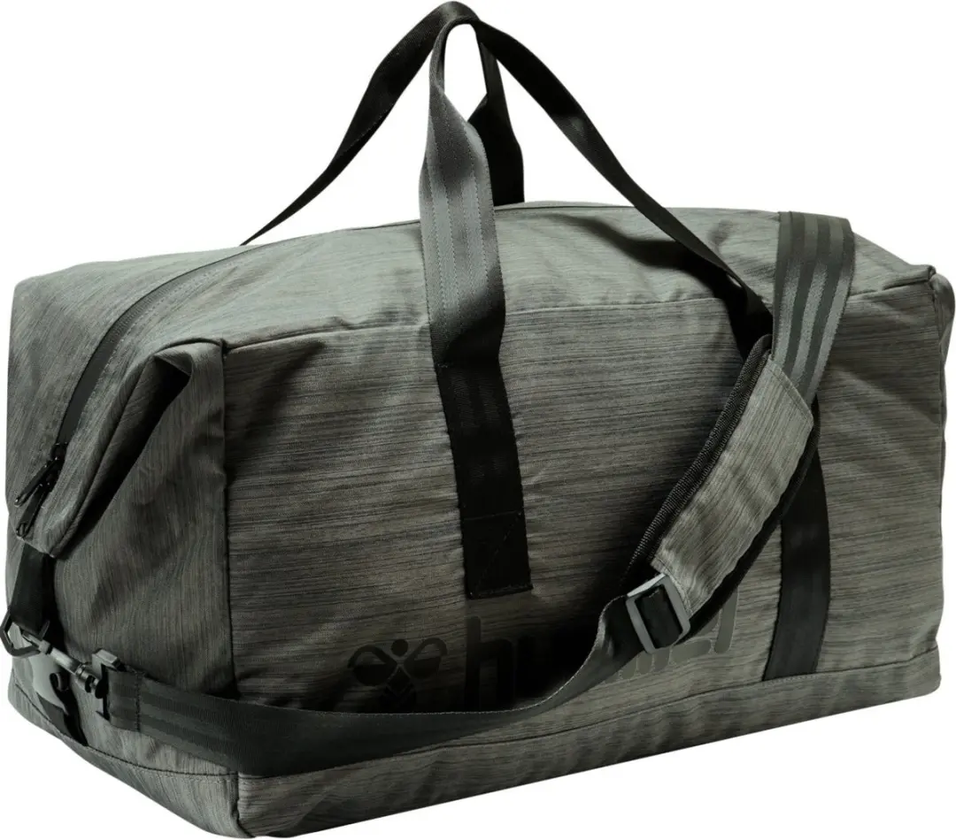 hummel Urban Duffel Sporttas 52L - Zwart Grijs