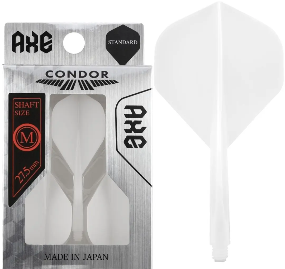 Condor Axe Flight System CN0000990 - Witte Dartvleugels