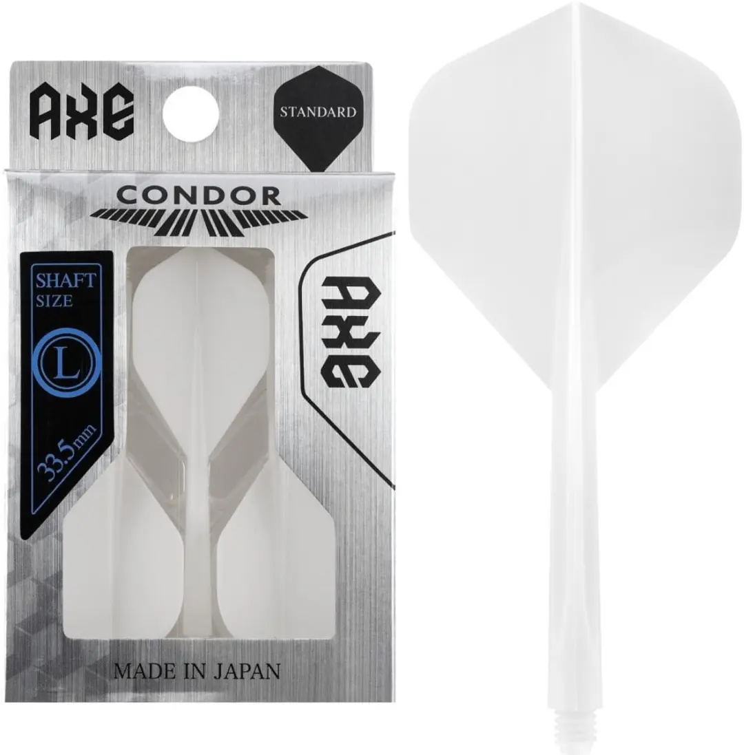 Condor Axe Flight System CN0000990 - Witte Dartvleugels