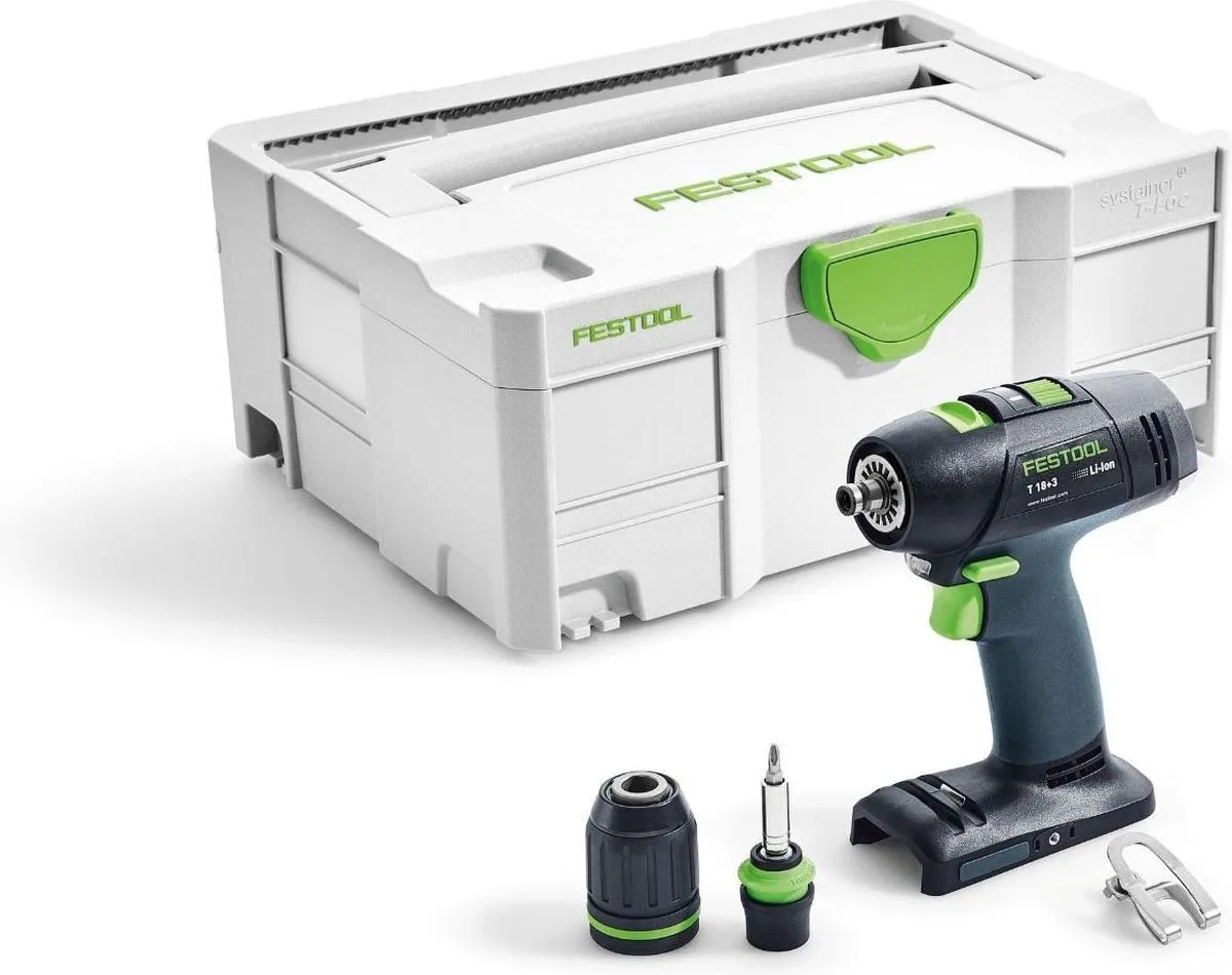 Festool T 18+3 Li Accu Schroefboormachine 574763