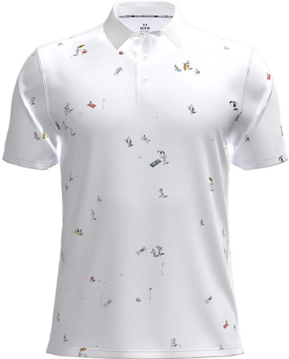Under Armour ArmourDry Polo Print Beach