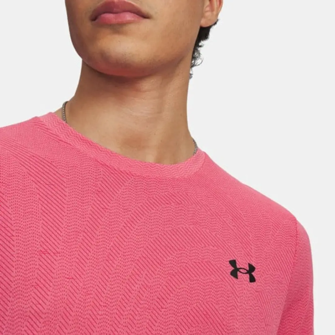 Under Armour Vanish Seamless Novelty T-shirt - Roze L