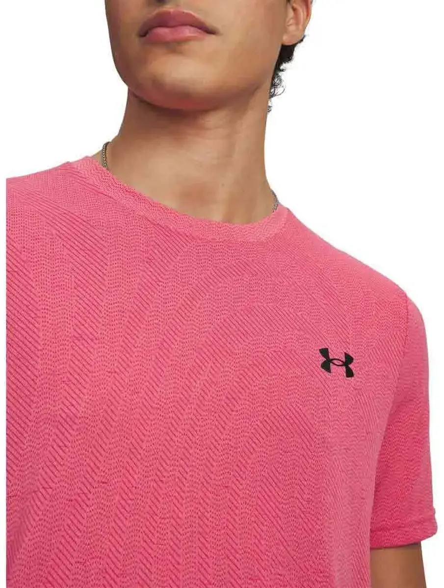 Under Armour Vanish Seamless Novelty T-shirt - Roze L