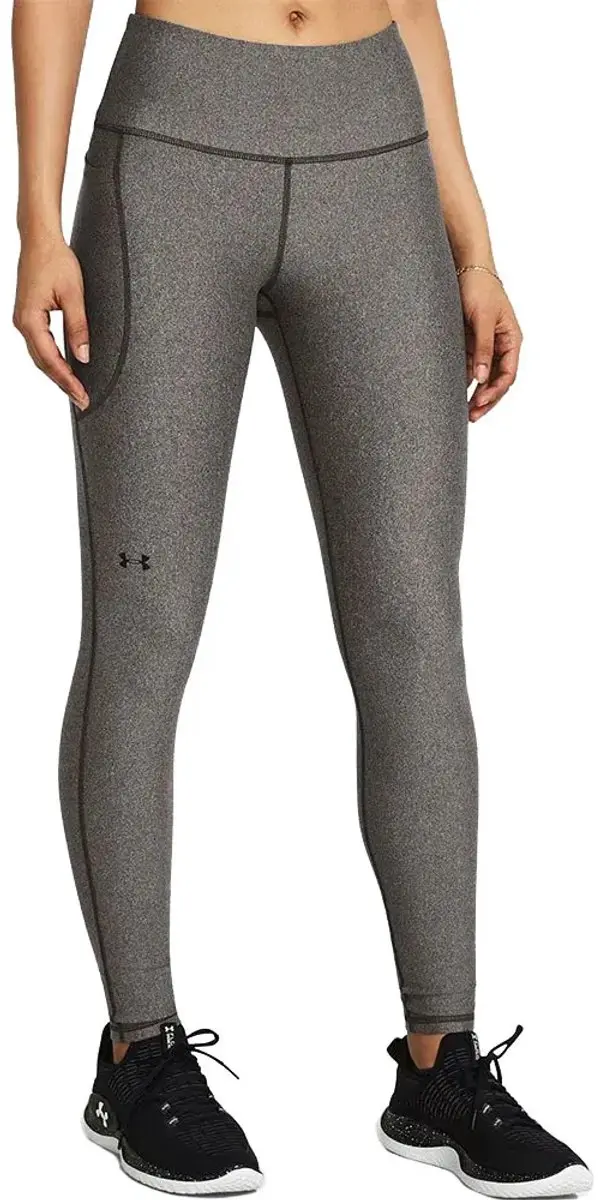 Under Armour HeatGear No-Slip Leggings - Hoge Taille - Grijs XL - afbeelding 6 van 6