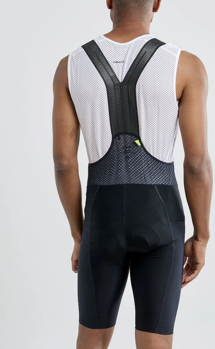 Craft Surge Lumen Bib Shorts M - Fietsbroek Heren - Zwart
