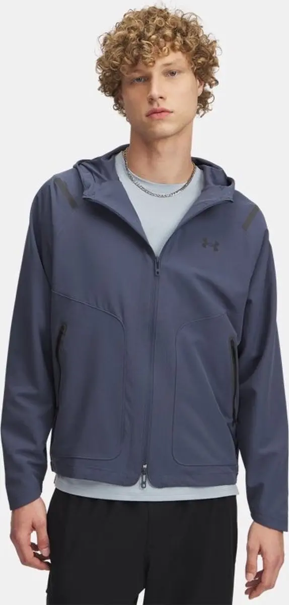 Under Armour Unstoppable Left Chest Jas - Grijs S