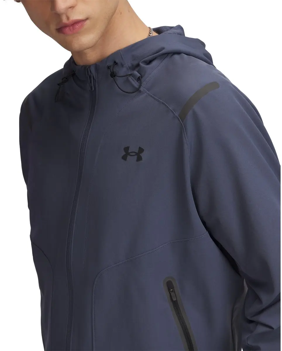 Under Armour Unstoppable Left Chest Jas - Grijs S