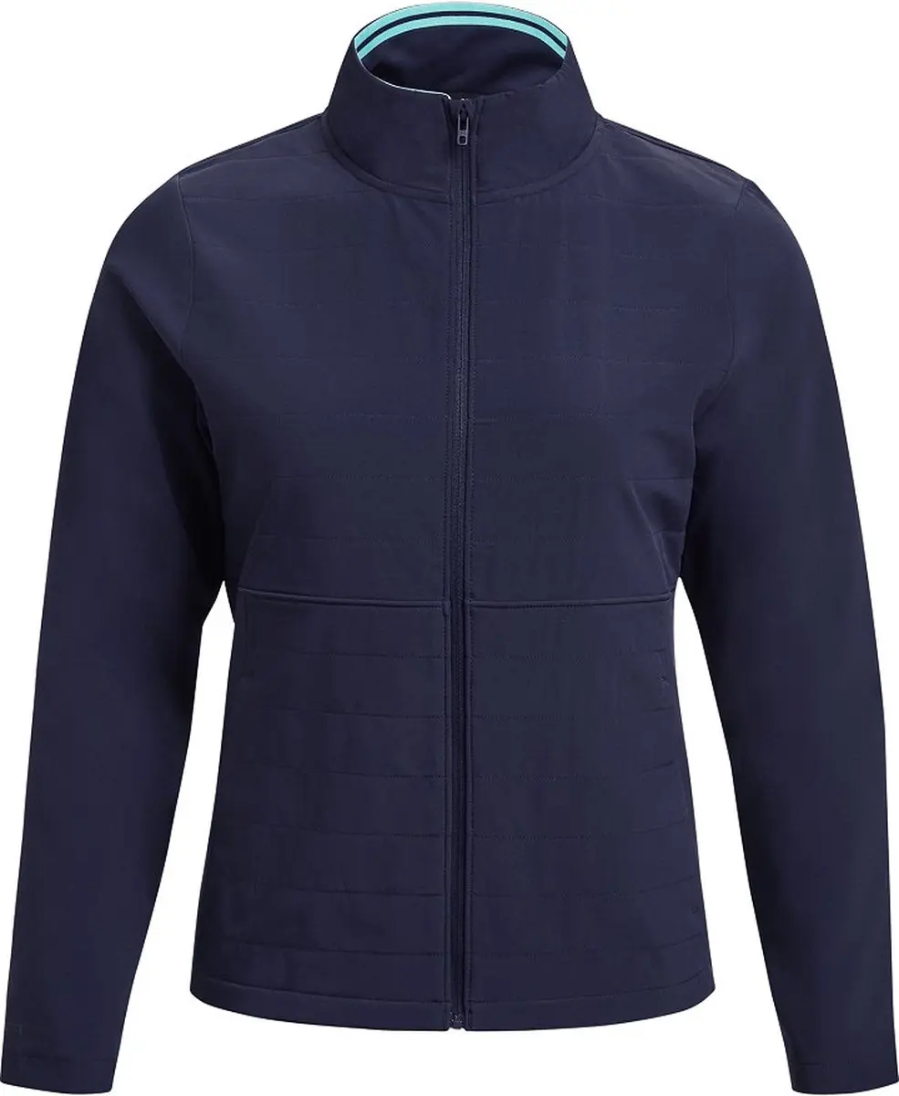 Under Armour Dames Golfjas Storm Revo Navy/Turquoise - XL