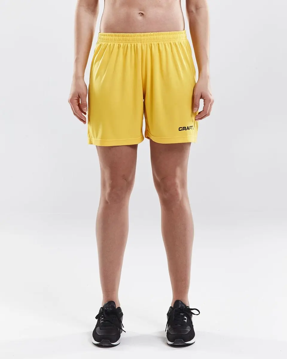 Craft Squad Short Sportbroek S - Geel/Zwart
