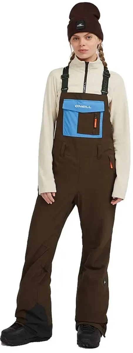 O'Neill FWC Peak Bib Broek S - Bruin